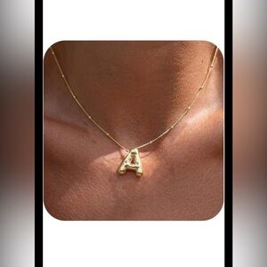 Gold Initial Necklace